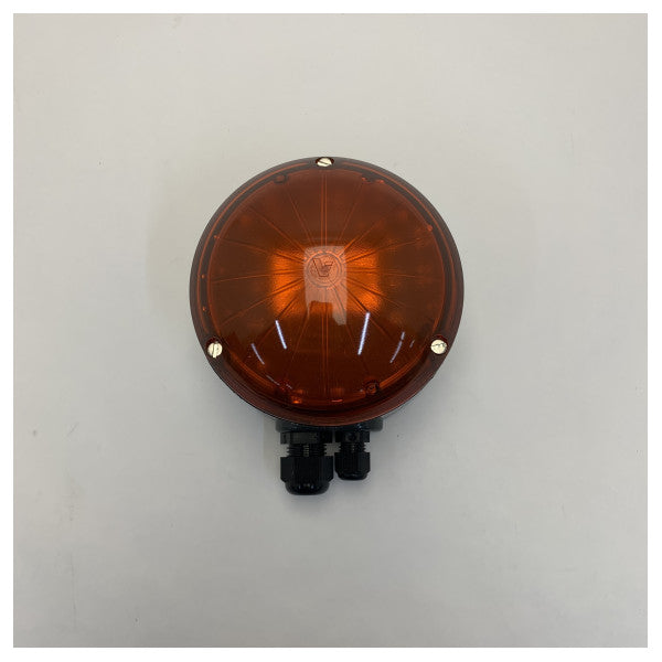 Vershoven Elektrotechnik Type DUO Marine Signal Light 230V IP66 Orange étanche 