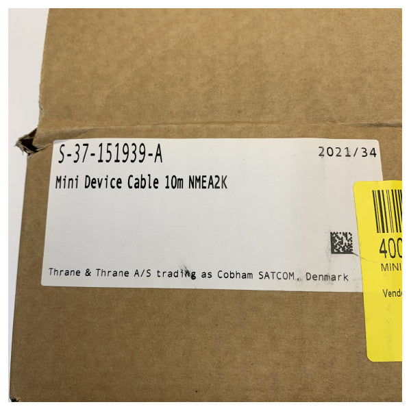 セーラー マリン NMEA 2000 データケーブル 10m - S-37-151939-A 