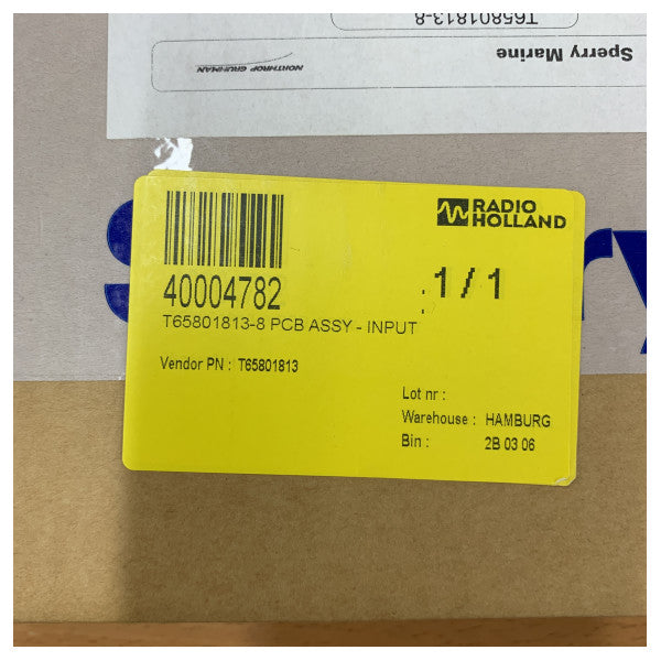 Sperry PCB Assembly Input Board for Navigation Systems T65801813-8