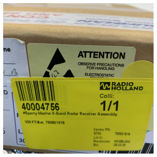 スペリー・マリン Xバンドレーダー受信モジュール T65801616-4 