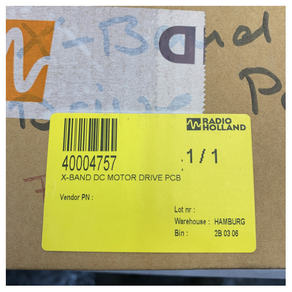 Carte PCB de moteur à courant continu X-BAND Sperry T65801811-5 