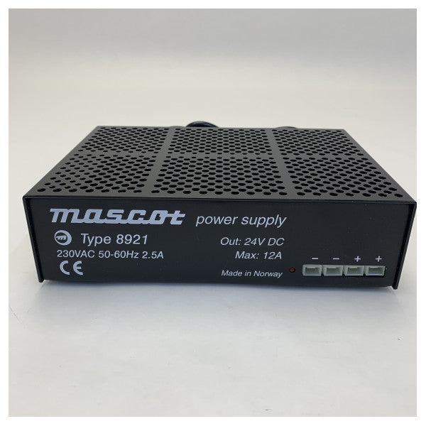 Mascot 270W Strømforsyning AC/DC Adapter 24V 12A Utgang - 8921-24 