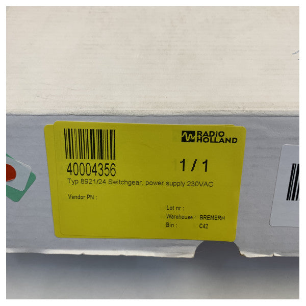 Mascot 270W Strømforsyning AC/DC Adapter 24V 12A Utgang - 8921-24 