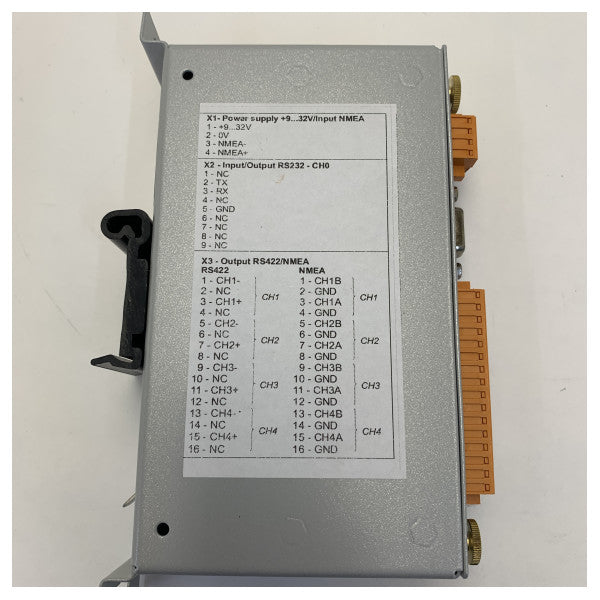 Veinland MIS NMEA Expander 4-kanals buffer splitter 1NMEA.1O4 - RS232 RS422 