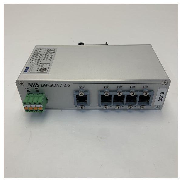 Intech Marine MIS LAN5CH / 2,5 netværksswitch til ECDIS & skibskommunikation 