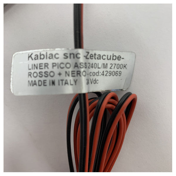 Світлодіодний лайнер Kablac морського класу 2700K теплого білого кольору 600 мм IP55, водонепроникний 12В постійного струму, довговічне морське освітлення