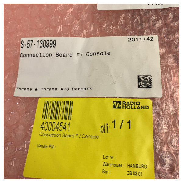 Sailor Cobham GMDSS forbindelse tavle - S-57-130999 