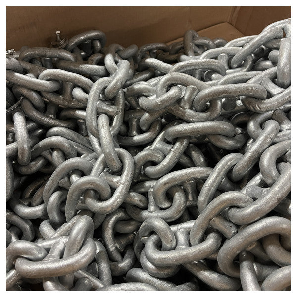 16 mm galvanized anchor chain with half beam 30M