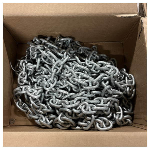 16 mm galvanized anchor chain with half beam 30M