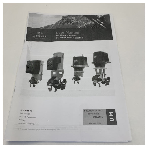 سايد باور سليبنر SEP210-250TC 250 KGF 24V دافع أمامي متناسب 