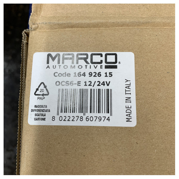 Marco OCS6-E 12/24V Oil Changing System 6-valves 