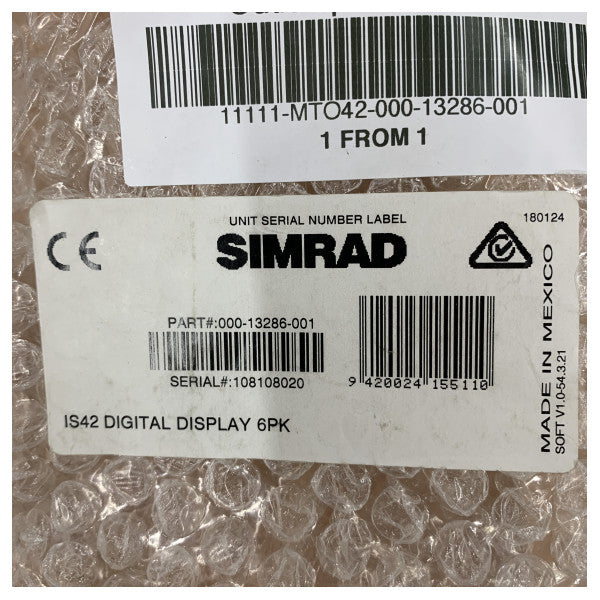 Simrad IS42 NMEA2000 multifunctional NMEA2000 display - 000-13286-001 