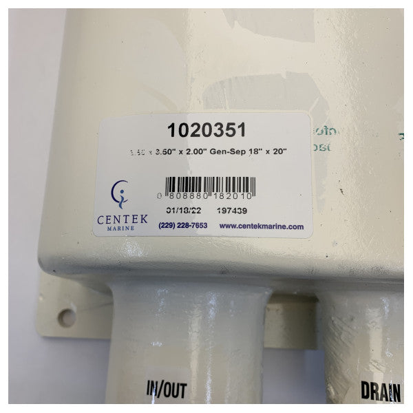 Centek 1020351 Генератор Викидних Газів | Водяний Сепаратор 89 мм - 3.5 Дюйма 