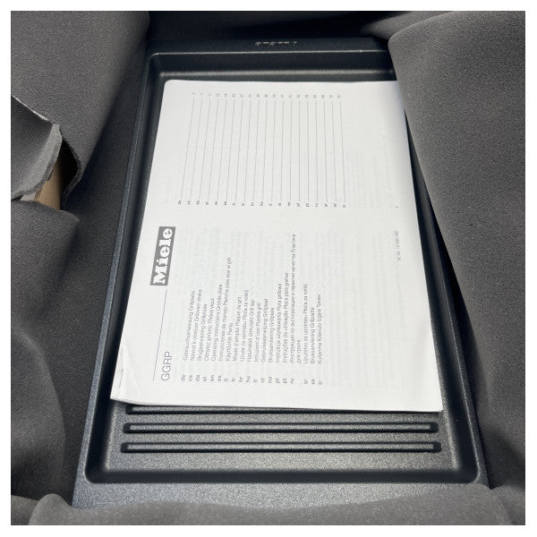 ミーレ グルメハニー グリルプレート 26996091EU1 �耐久性のあるホーロー鋳物グリルアクセサリー