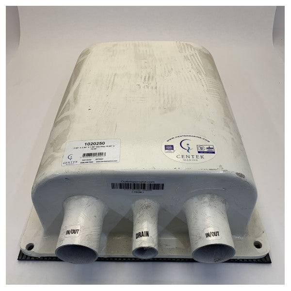 Centek 1020250 Egzoz - Su Ayırıcı - Susturucu 2.5 - 1.5 inç 