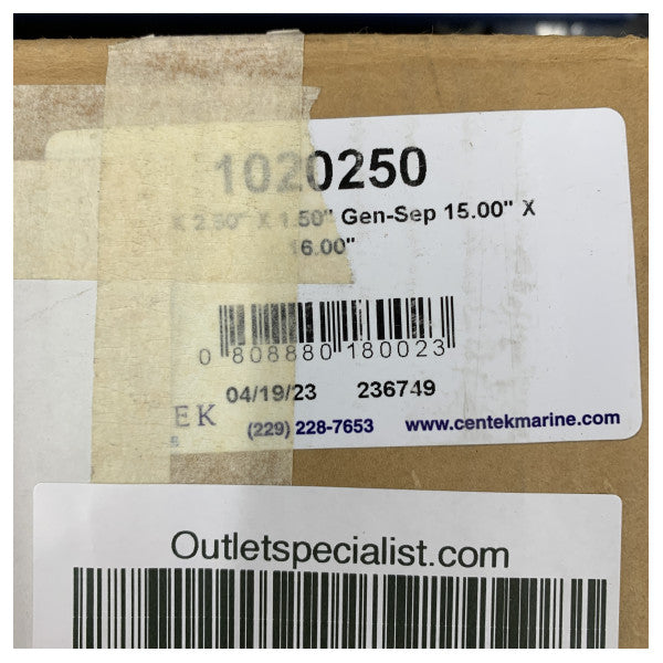 Centek 1020250 ispušni - separator vode 2.5 - 1.5 inča 