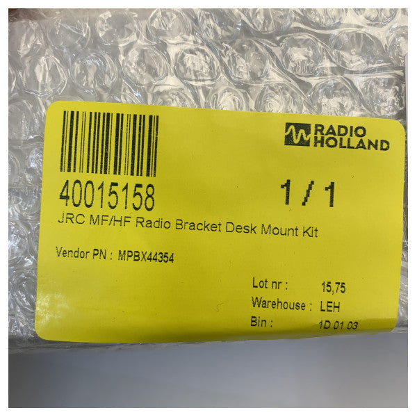 Zestaw montażowy U-Type JRC MPBX44354 do biurka dla systemu MF/HF JSS-2150/2250/2500 