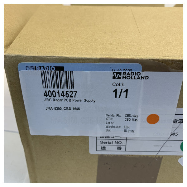 Fonte de Alimentação JRC CBD-1645 para JMA5300 