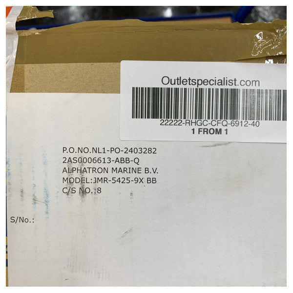 JCR CFQ-6912-40 レーダースキャナーコネクタケーブル 40M 