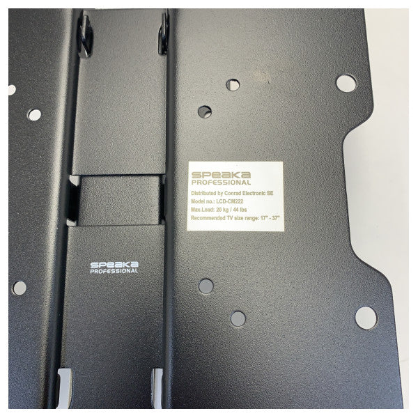 Speaka 629563 DH-1500 Ceiling TV Mount with Lock up to 37 Inch