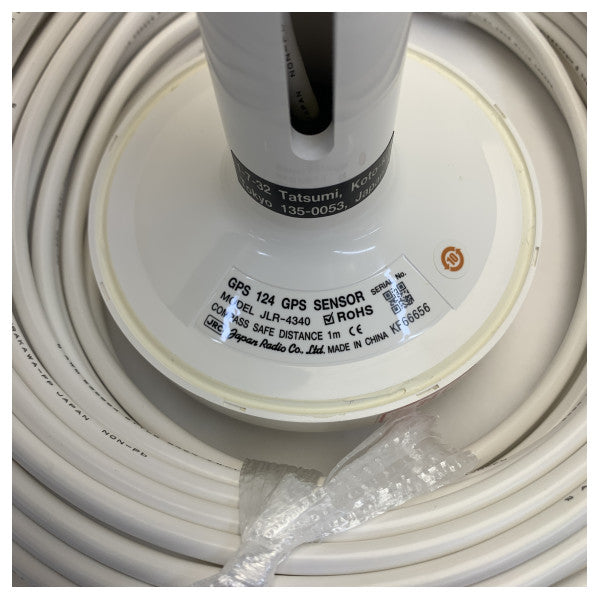 JRC JLR434-CH-30 GPS-Kompass-Antennen-Einheit Weiß - JLR-4340 