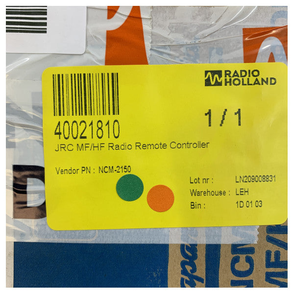 JRC NCM-2150 MF/HF Radju Komunikazzjoni Kontroll Unit 