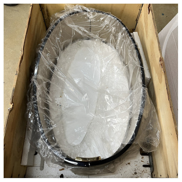 Minotti Bangle coffee table round 110 cm brons