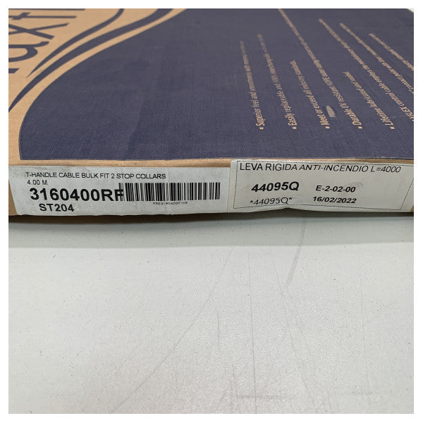 Кабел за управление Maxflex за морската индустрия - издръжлив, устойчив на UV лъчи HDPE, 4 м за лодки и морска употреба