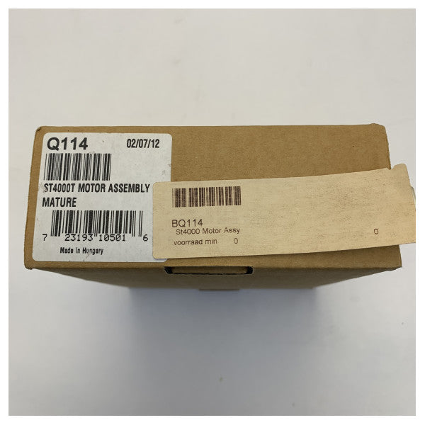 Raymarine ST4000T ティラーモーターの交換 - Q114 