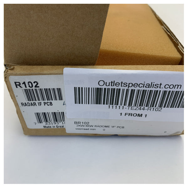 Scheda del processore IF pcb radome Raymarine 4 kW - R102 