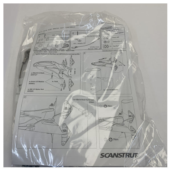 Скоба за монтаж на радарна мачта Scanstrut SC20 