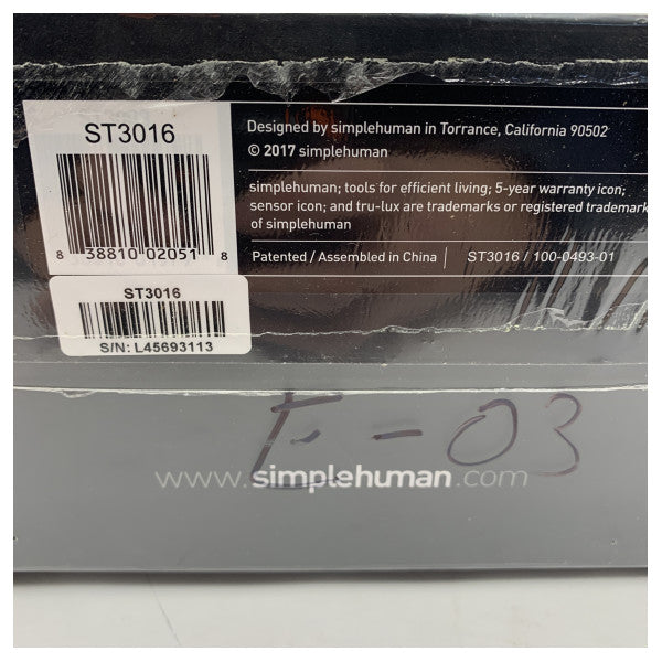 Marine LED Vanity Mirror with Sensor and Tru-Lux Lighting - Stainless Steel, Battery Operated, Compact Wall-Mount