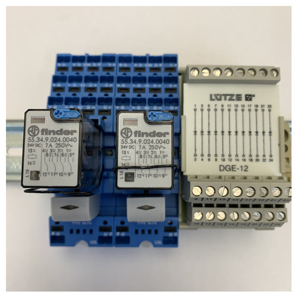 Sperry Marine 055617 Styrlager Skena Montering för Elektrisk Relä 