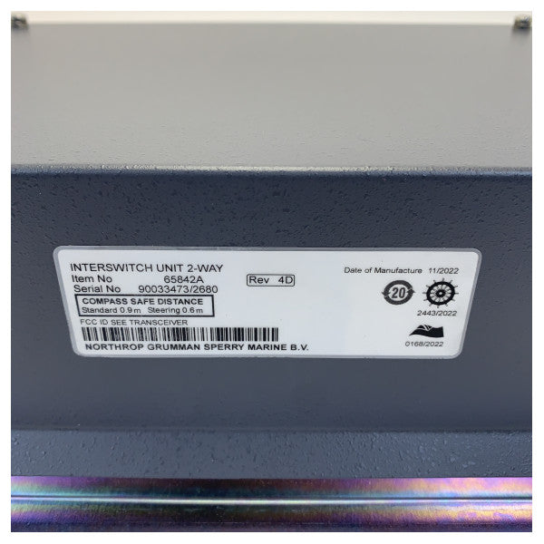 Sperry Marine 65842A 2-vejs Interswitch Radar Enhed 