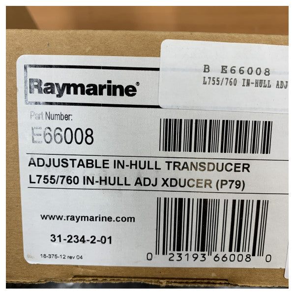 Raymarine Airmar E66008 P79 вградена дълбочинна сонда 600W 