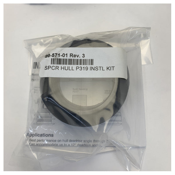 Trasduttore di profondità Raymarine M78713-PZ P319 Tru-Hull 