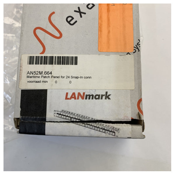 Nexans N52M.664 LANmark Морська та промислова фіксована патч-панель на 24 порти 