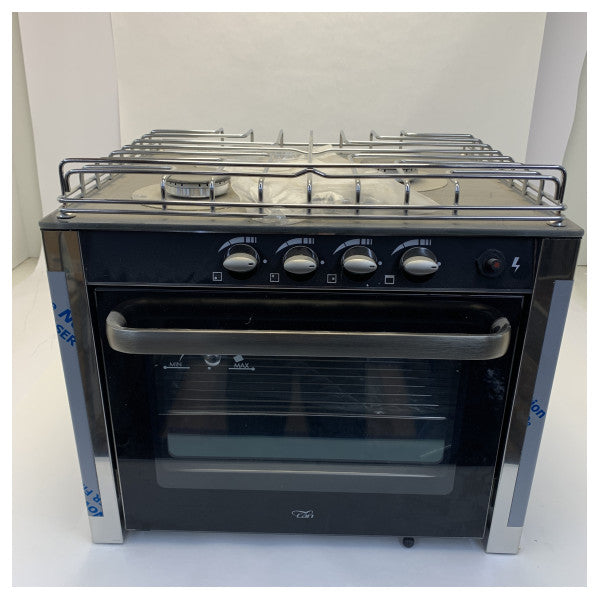 CAN SB CU3000 Карданен 3-горивен газов котлон с фурна от неръждаема стомана 