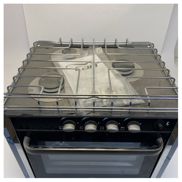 CAN SB CU3000 Карданен 3-горивен газов котлон с фурна от неръждаема стомана 