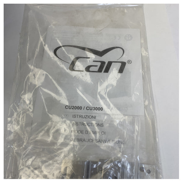 CAN SB CU3000 Карданен 3-горивен газов котлон с фурна от неръждаема стомана 