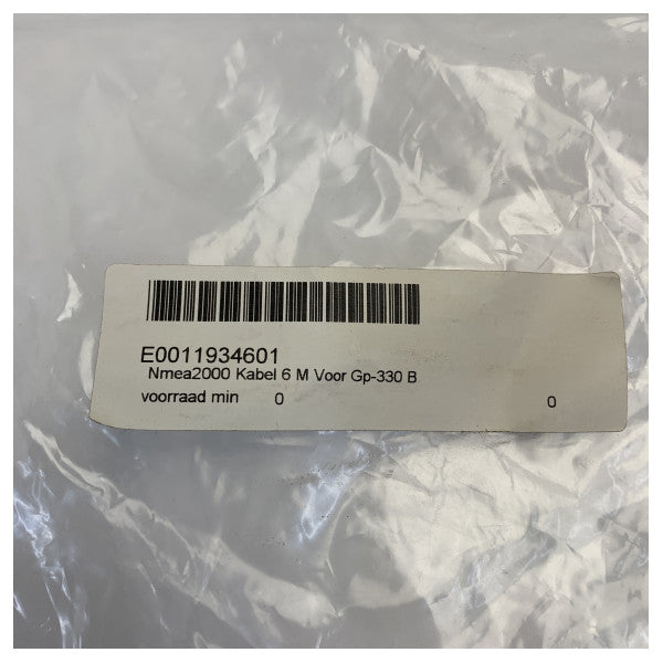 Furuno 0011934601 6M NMEA Kablosu GP330 için 