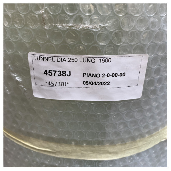 Quick Bowthrester Tunnel 250 x 1600 mm - 157402