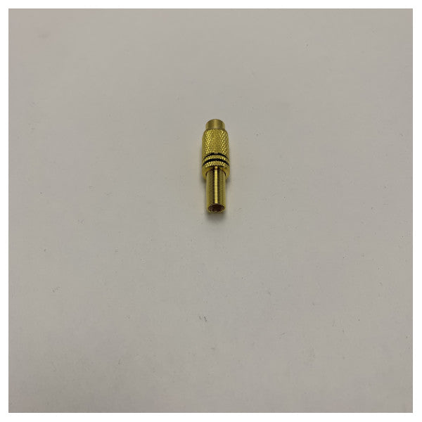 Високоякісний морський роз'єм RCA - міцний позолочений адаптер для аудіо- та відеокабелів