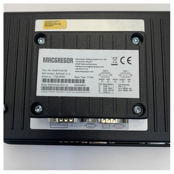 Jednostka sterująca mostu T7AM MacGregor Hatlapa - 344678-04726 