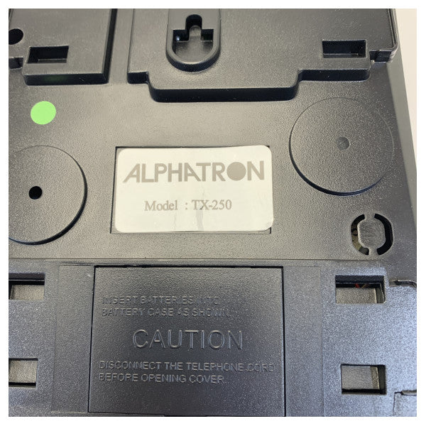Alphatron AlphaConnect Telefon TX250 Stacionarna Verzija Žični Telefon 