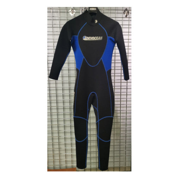 DevoCean 2.5 mm Neoprene Men Wetsuit Blue Size M - 463012003 -M