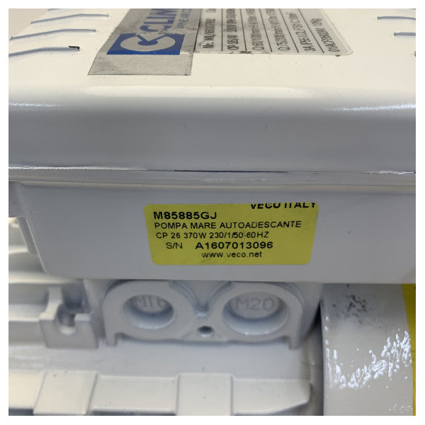 Gianneschi CP26 A1 230V Selvprimende Messingpumpe - 01ACP2602A1 