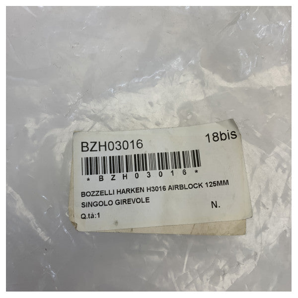 Harken Black Magic 125 mm Air Block με περιστροφή - 3016 - 3256 