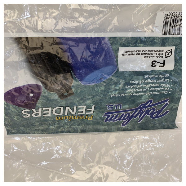 Fender Inflable Polyform F3 Blanco 745 x 220 mm - 3351211 