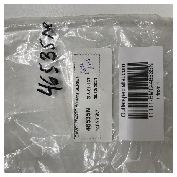 Marine TV-kabel 500 mm - holdbart, fleksibelt, vandtæt stik til maritim og nautisk brug